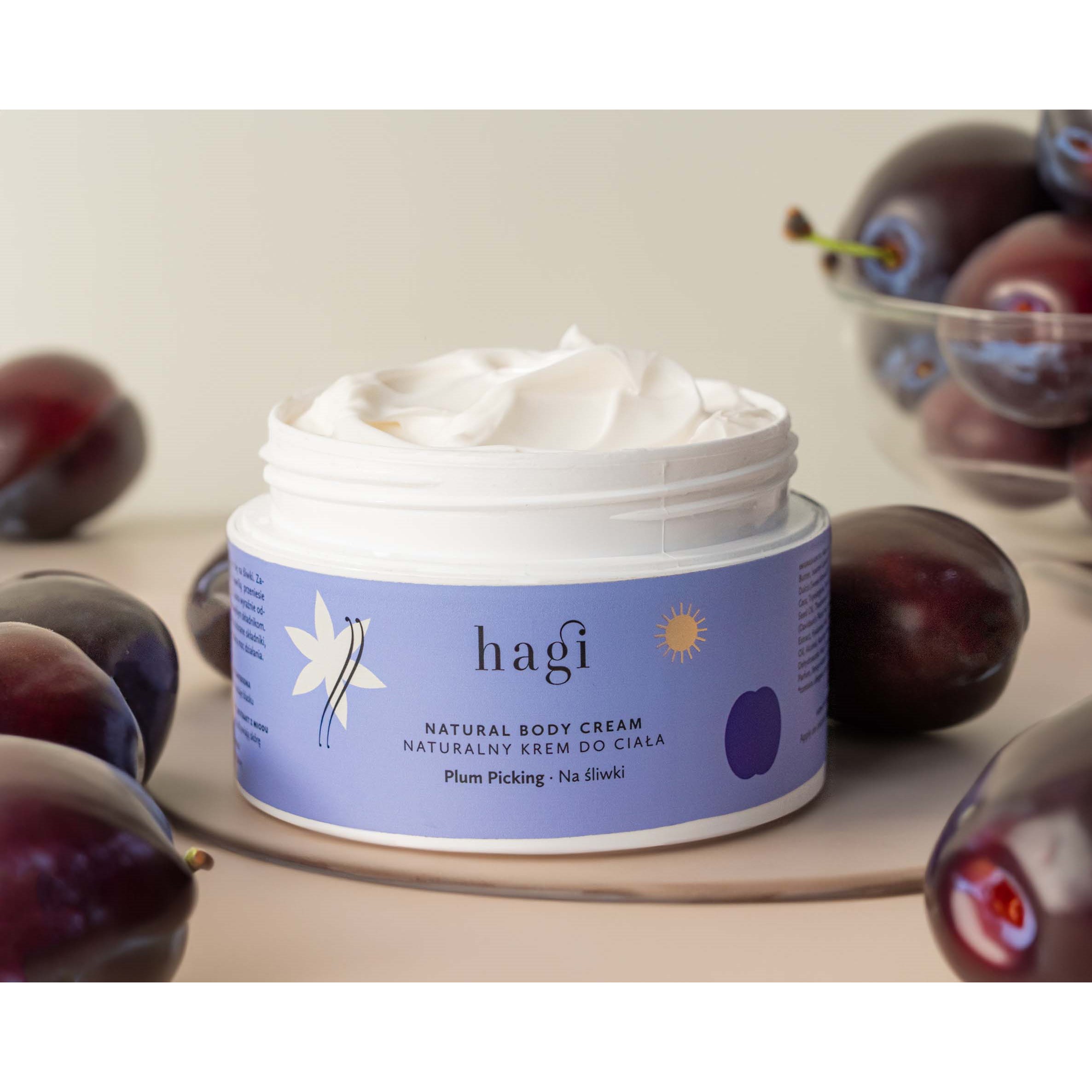 Hagi Natural Body Cream Plum Picking 200 ml (obrázok 4)