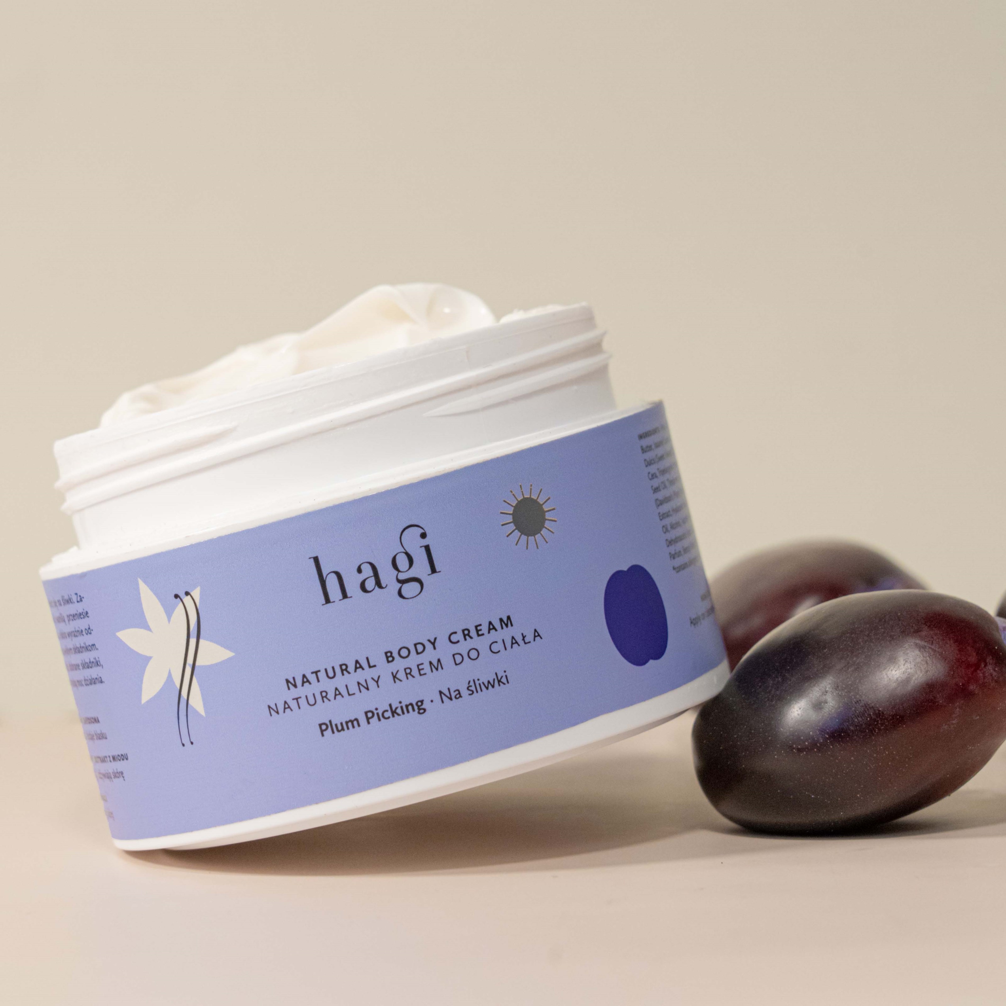 Hagi Natural Body Cream Plum Picking 200 ml (obrázok 6)
