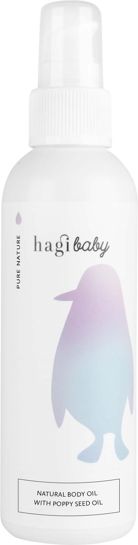 Hagi Baby Natural Body Oil With Poppy Seed Oil 150 ml