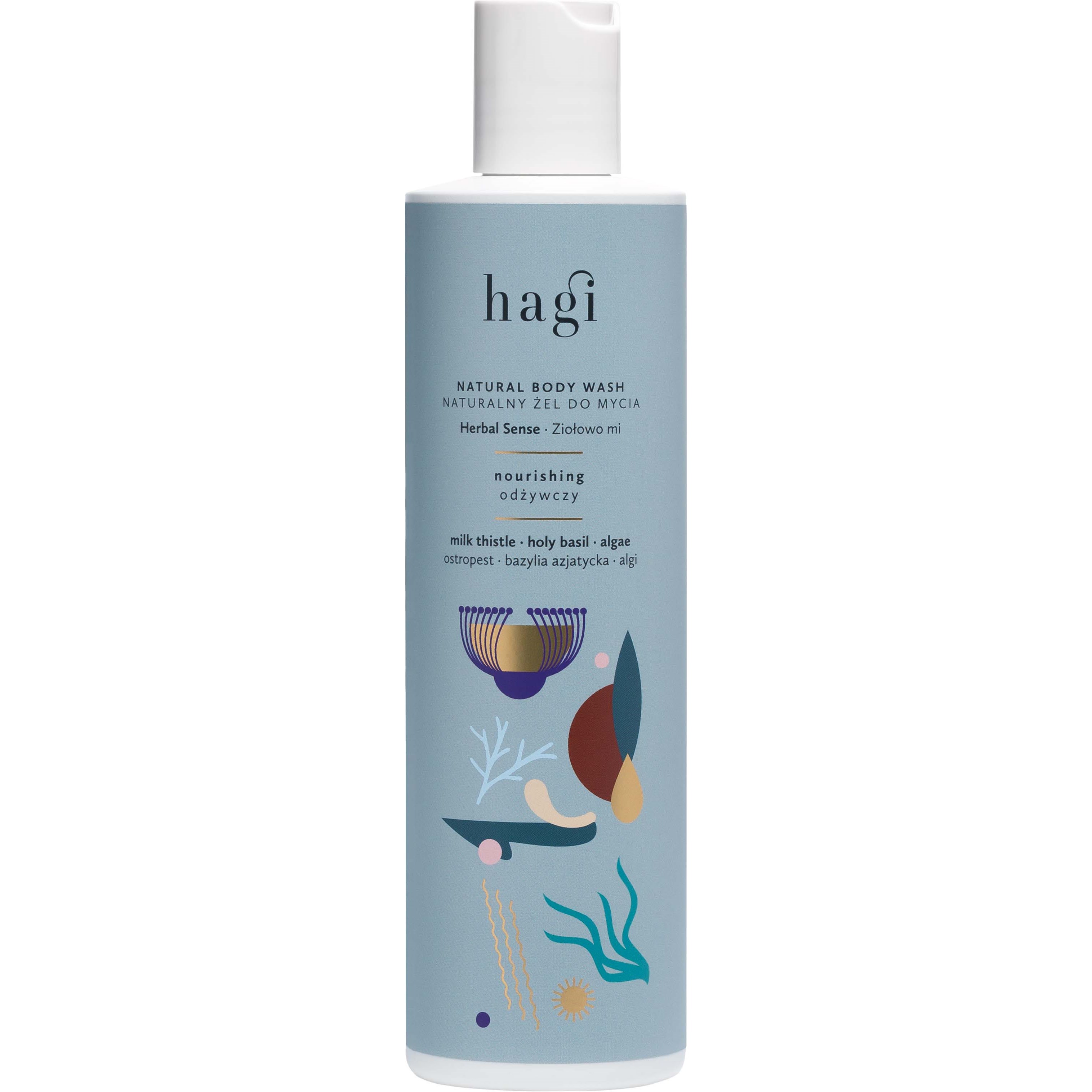 Läs mer om Hagi Natural Body Wash Herbal Sense 300 ml