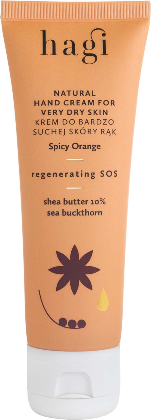 Hagi Natural Hand Cream For Very Dry Skin Spicy Orange m 50 ml