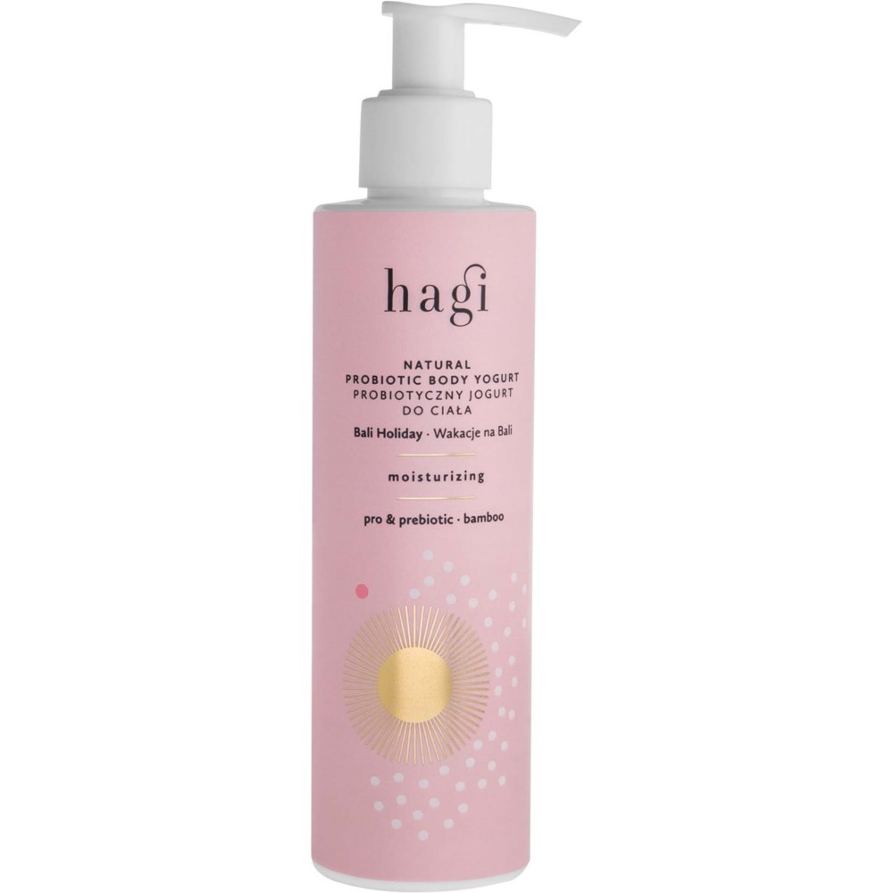 Hagi Hagi Natural Probiotic Moisturizing Body Yogurt Bali Holiday 200 ml