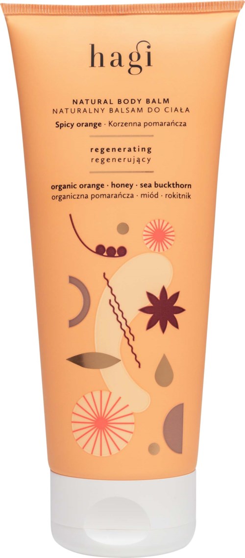 Hagi Natural Regenerating Body Balm Spicy Orange 200 ml