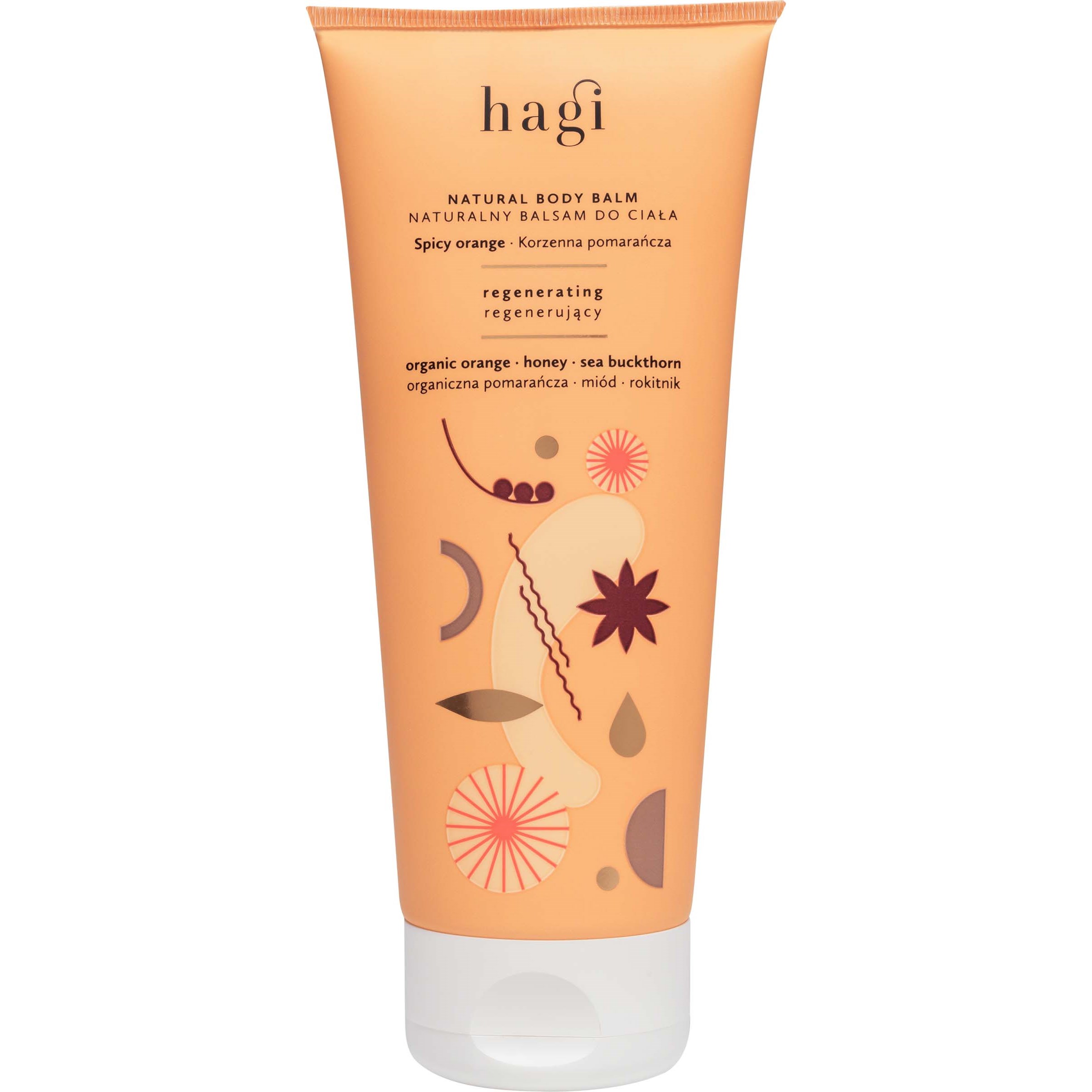 Läs mer om Hagi Natural Regenerating Body Balm Spicy Orange 200 ml