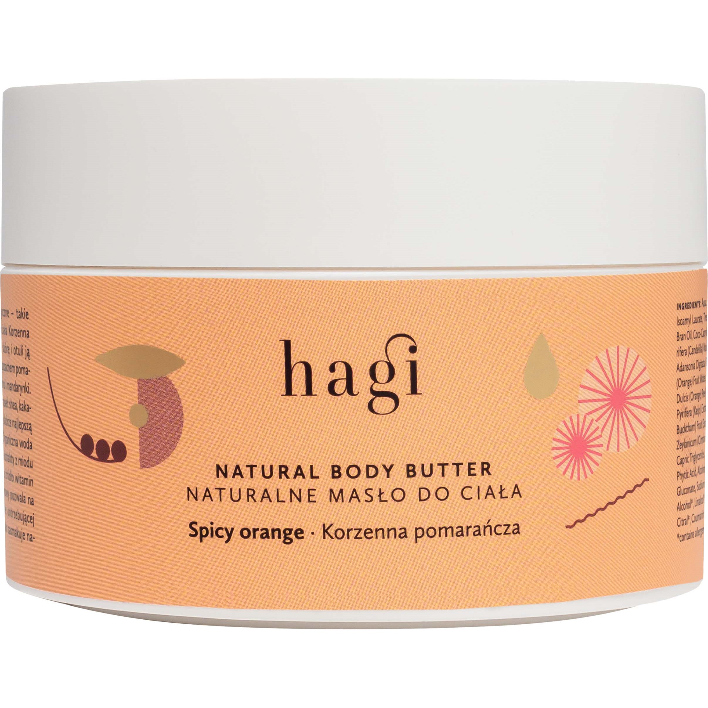Läs mer om Hagi Natural Regenerating Body Butter Spicy Orange 200 ml