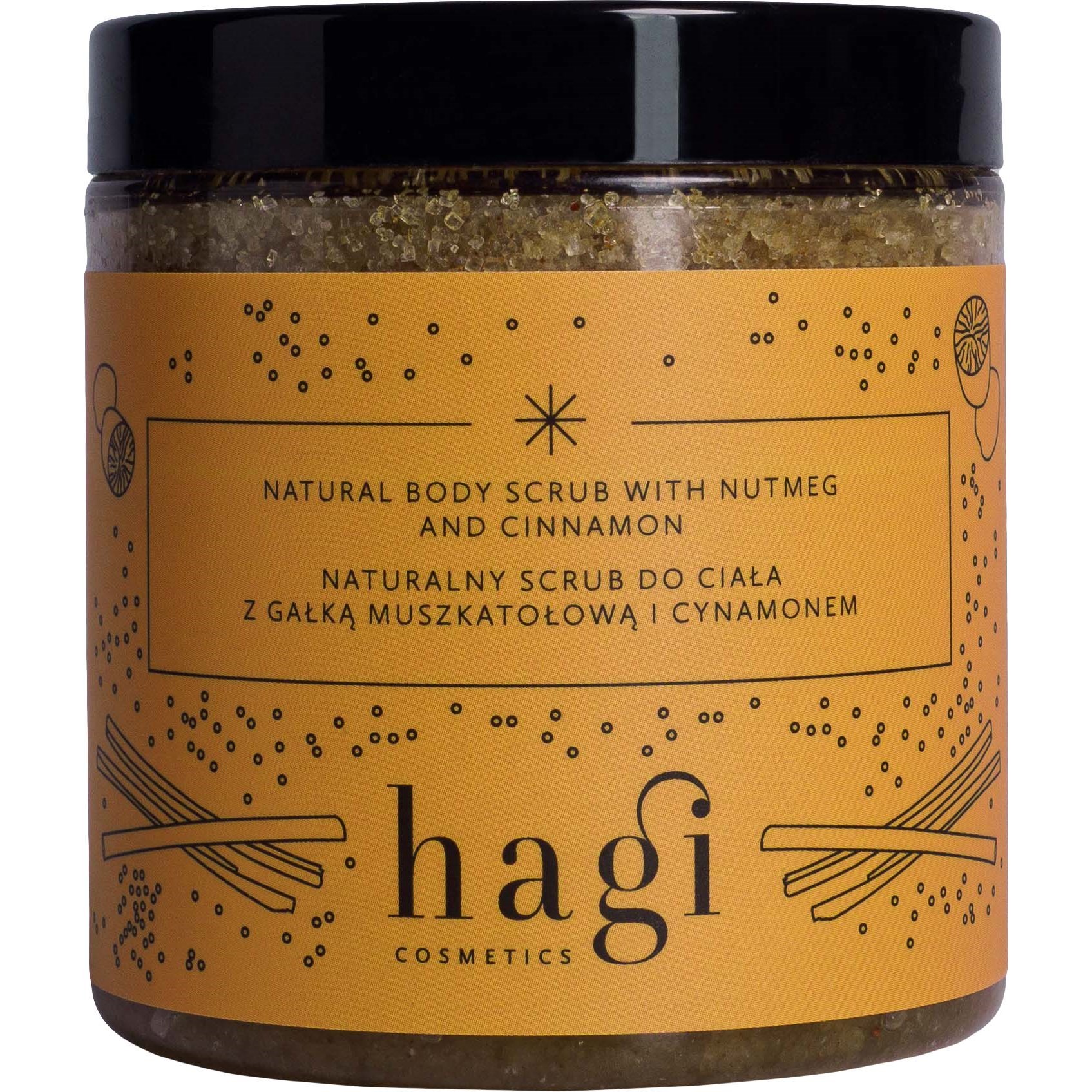 Läs mer om Hagi Natural Scrub With Nutmeg And Cinnamon g 300 g