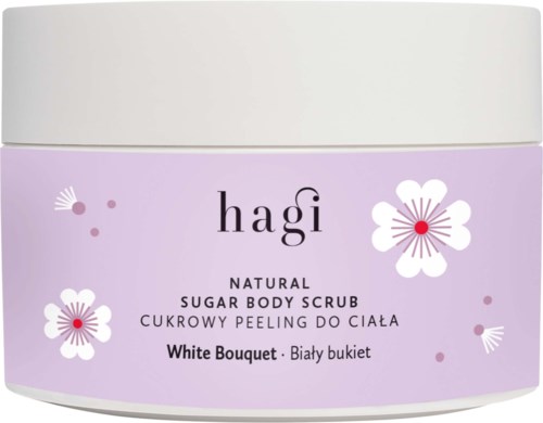 Hagi White Bouquet Natural sugar Body Scrub 200 ml