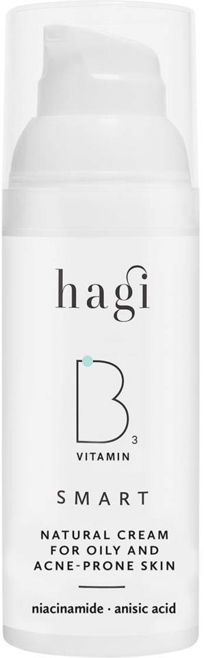 Hagi Smart B - Natural Cream For Oily & Acne-Prone Skin 50 ml