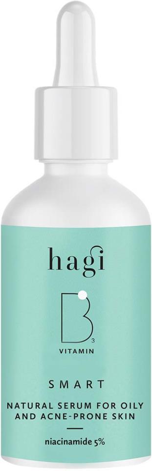 Hagi Smart B - Natural Serum For Oily & Acne-Prone Skin With Niacynide 30 ml