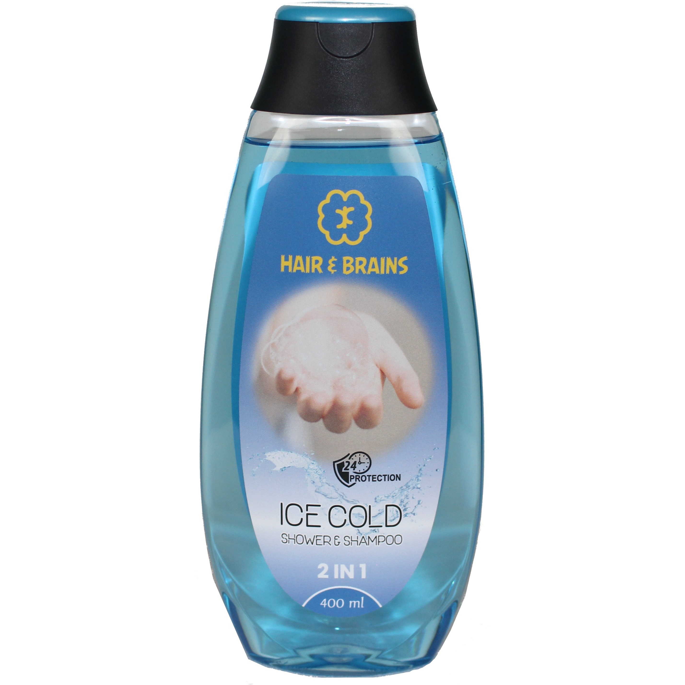 Hair & Brains Homeless Collection Ice Cold 2in1 Shower & Shampoo