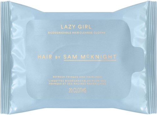 Hair by Sam McKnight Lazy Girl Biodegradable Hair Cleanse Cloths 20 st