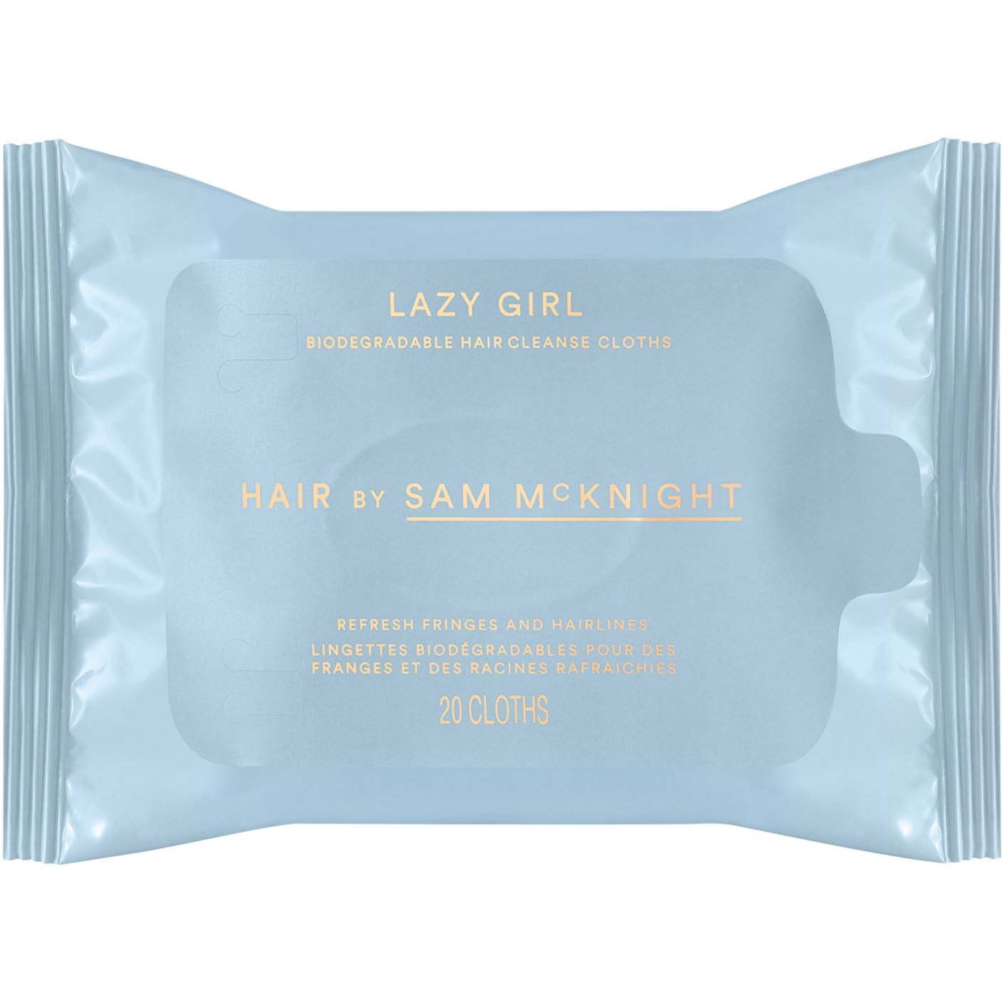 Hair by Sam McKnight Lazy Girl Biodegradable Hair Cleanse Cloths