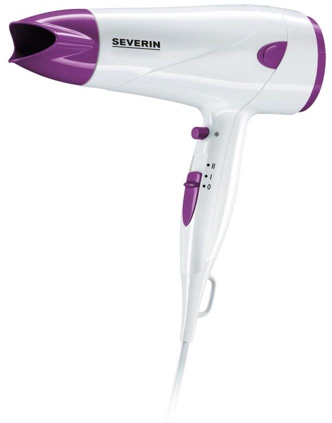 Severin Hair Dryer White/Purple 2000W Severin Hair Dryer White/Purple 2000W