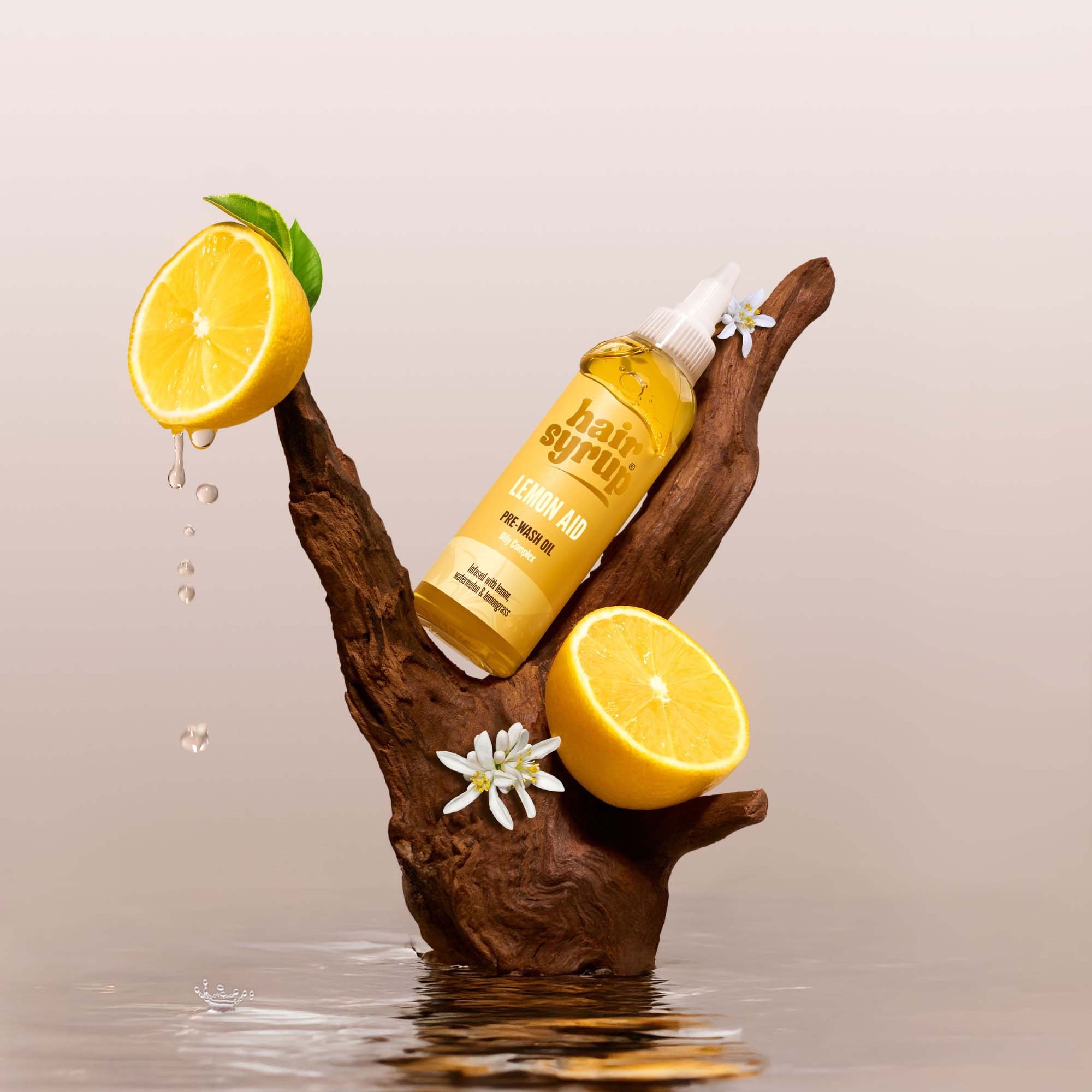 Hair Syrup Pre-Wash Hair Oil Lemon-Aid 100 ml (obrázok 3)
