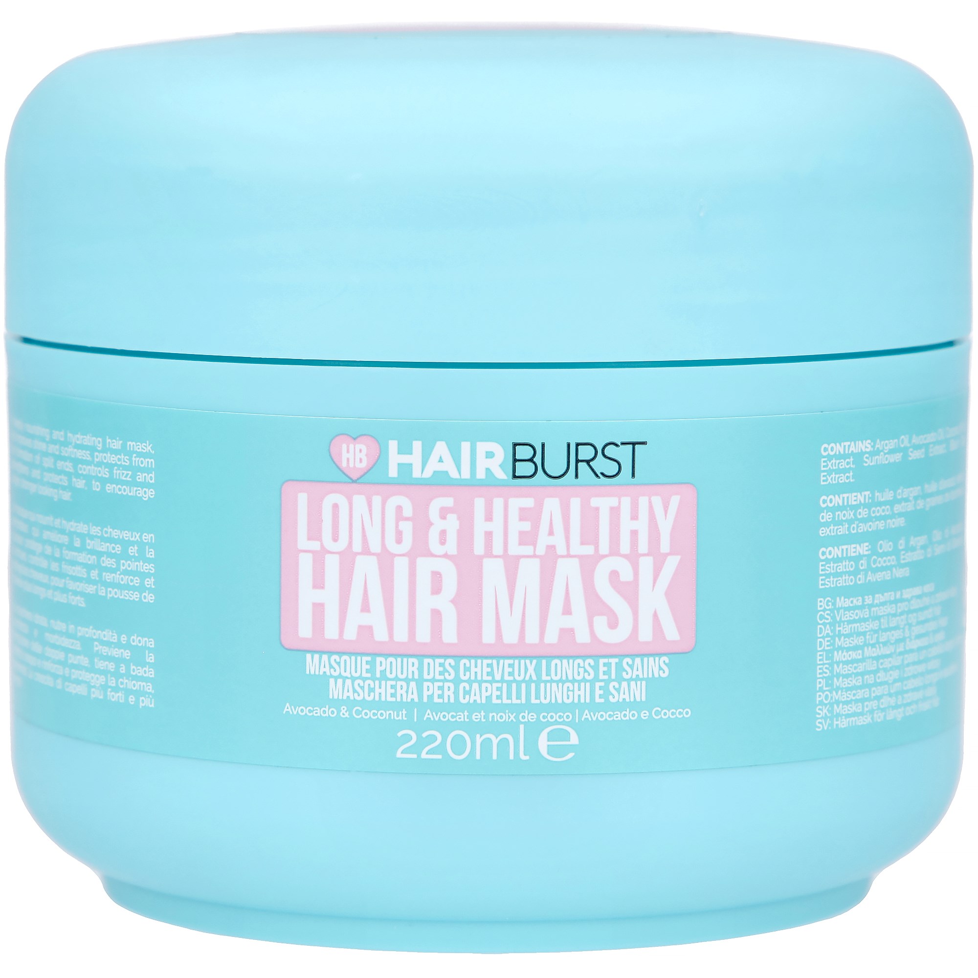 Läs mer om Hairburst Long and Healthy Hair Mask 220 ml