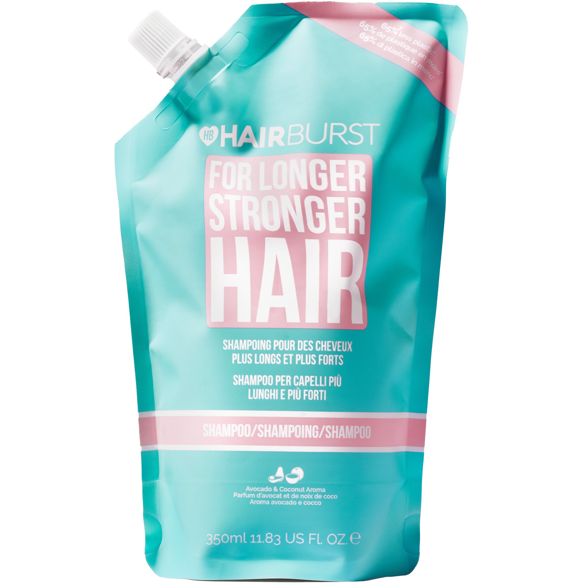 Hairburst Longer Stronger Hair Shampoo Refill 350 ml