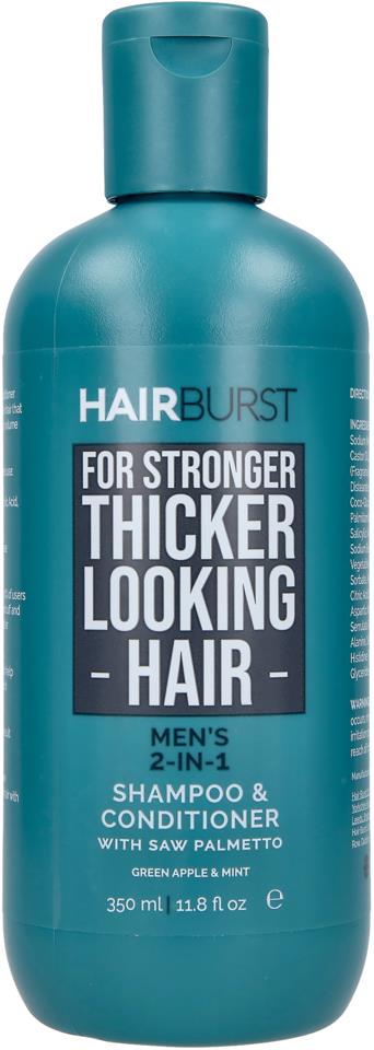 Hairburst Mens Shampoo & Conditioner 2-in-1 350 ml