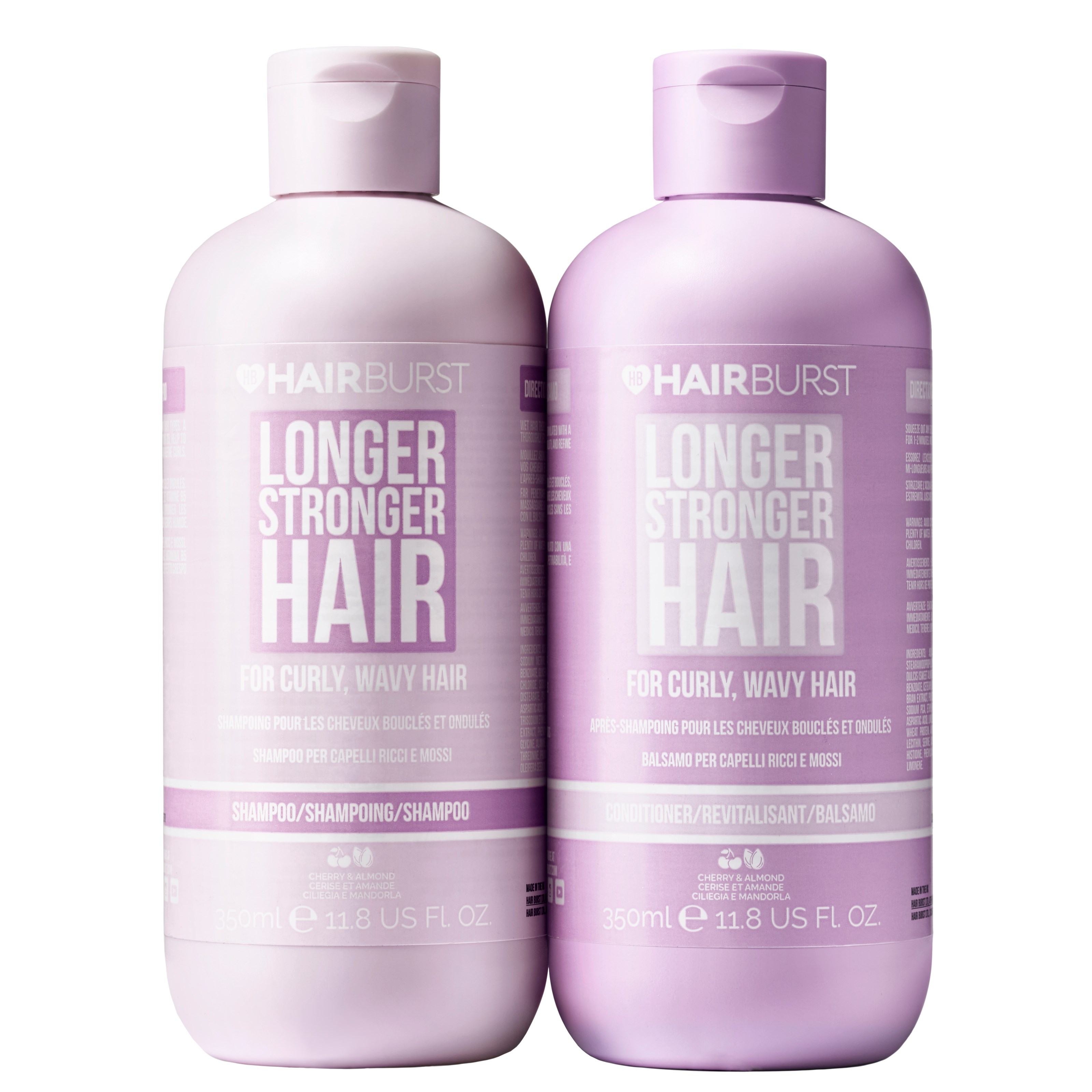 Hairburst Shampoo & Conditioner for Curly & Wavy Hair billede