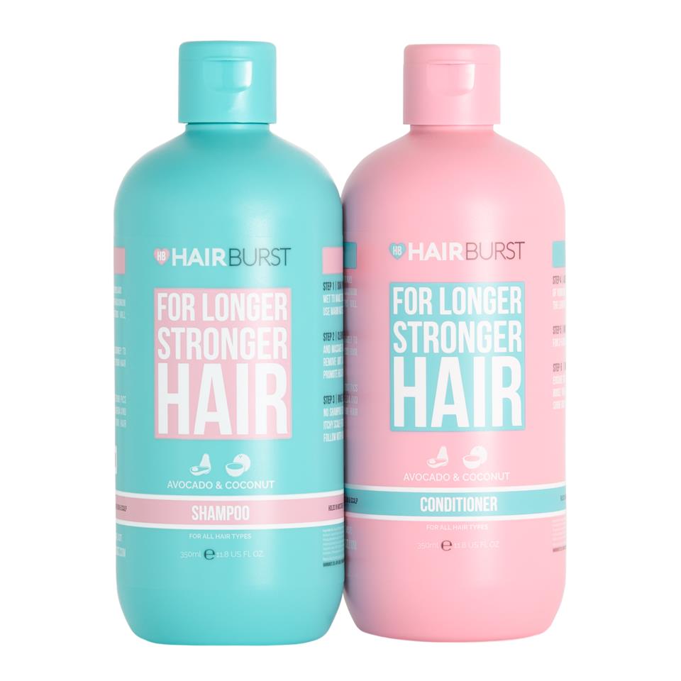 Hairburst Shampoo & Conditioner For Longer stronger Hair 350 ml
