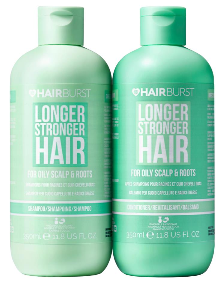 Hairburst Shampoo & Conditioner for Oily Roots and Scalp 350ml