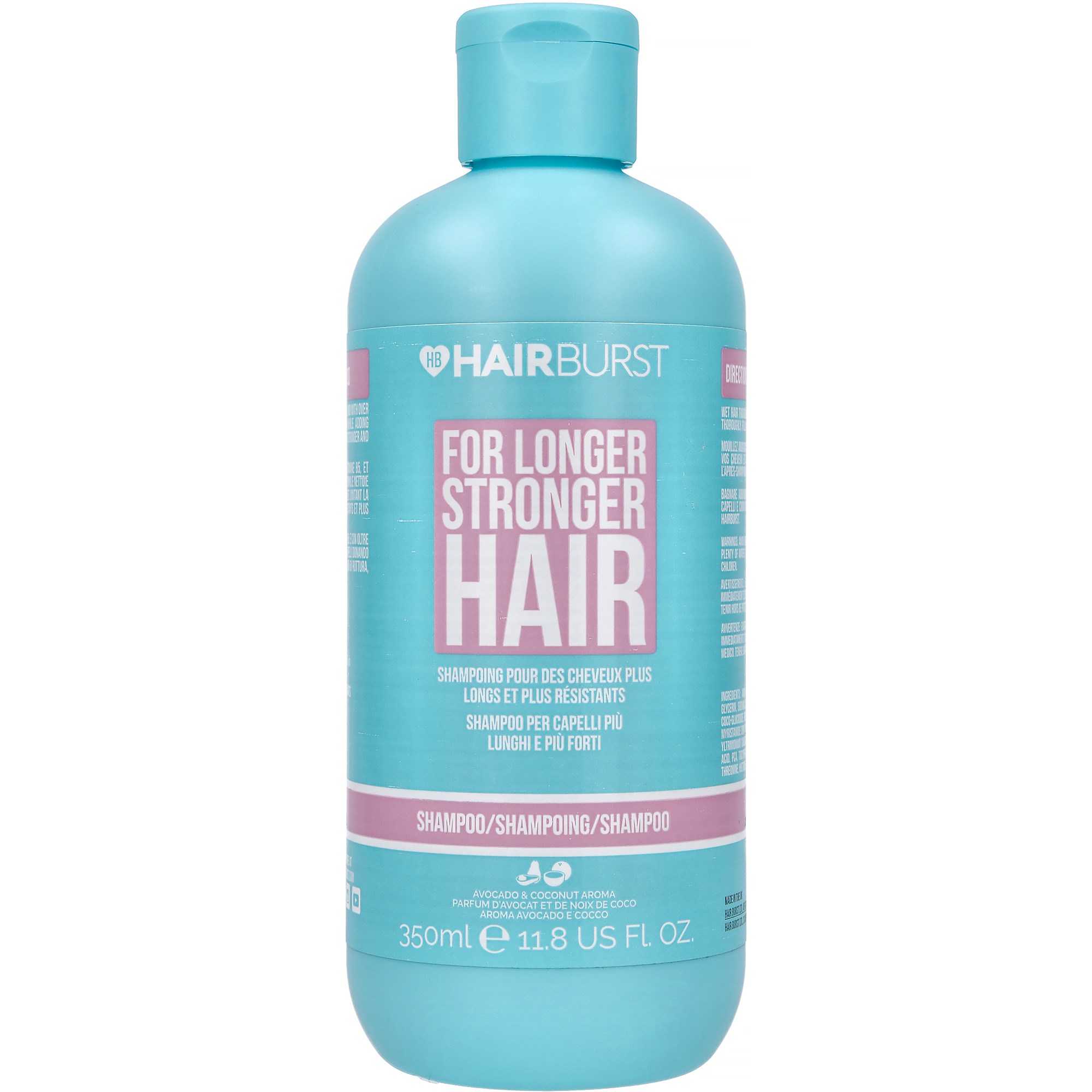 Hairburst Shampoo For Longer stronger Hair 350 ml