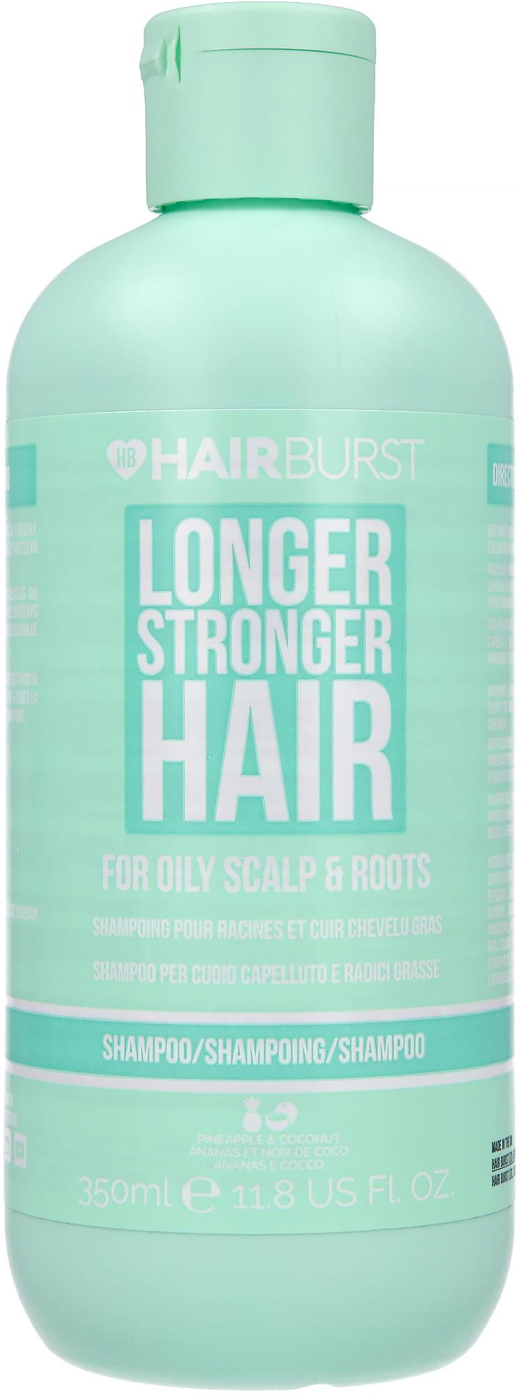 Hairburst Shampoo for Oily Roots and Scalp 350 ml