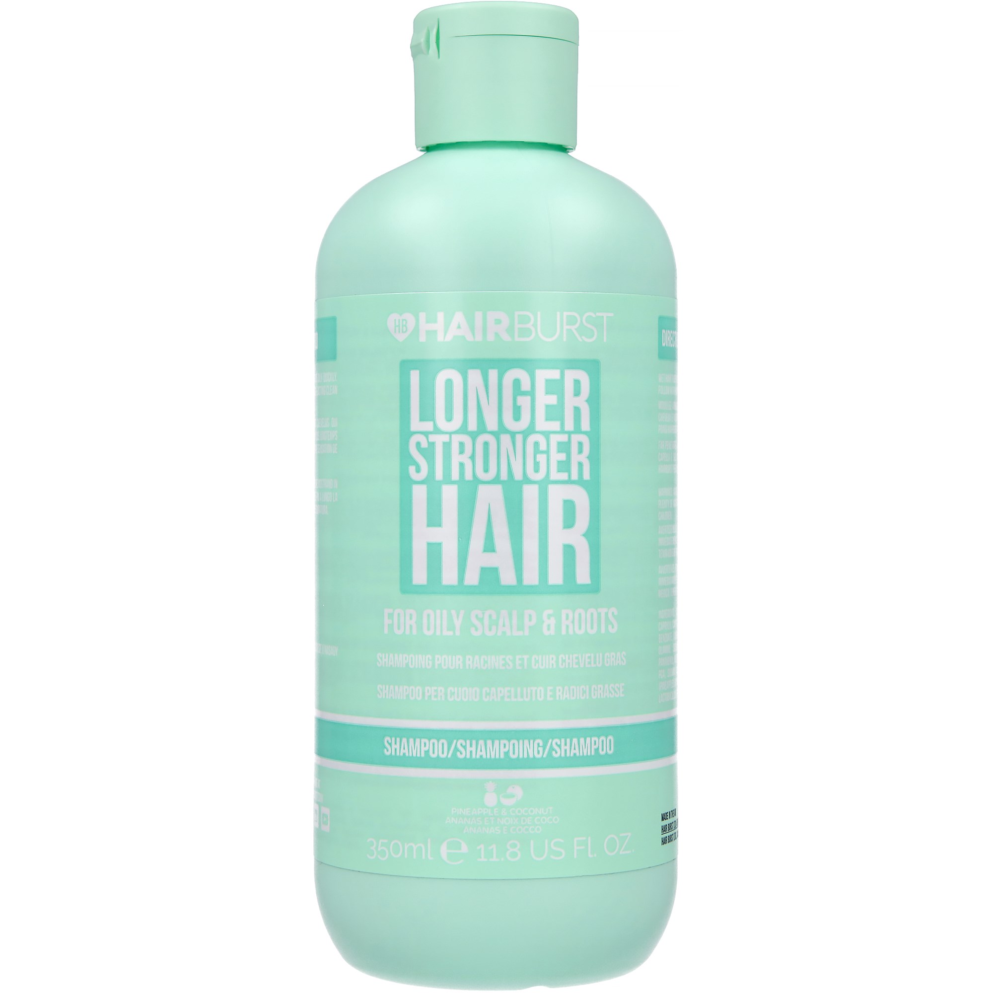 Hairburst Shampoo for Oily Roots and Scalp 220 ml