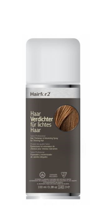 Volluma Hairfor2 Hårfiberspray 100ml Ljusbrun