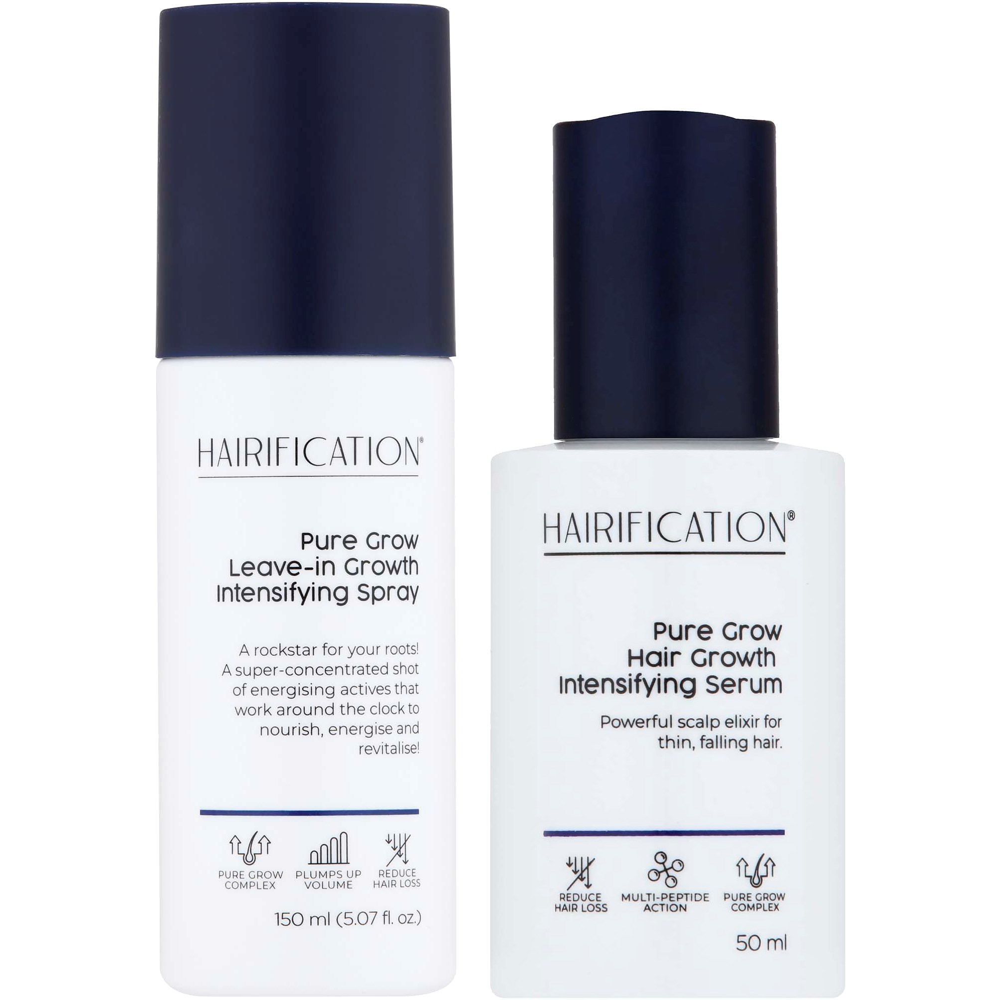 Hairification Pure Grow Bundle Leave-In 150 ml & Serum 50 ml