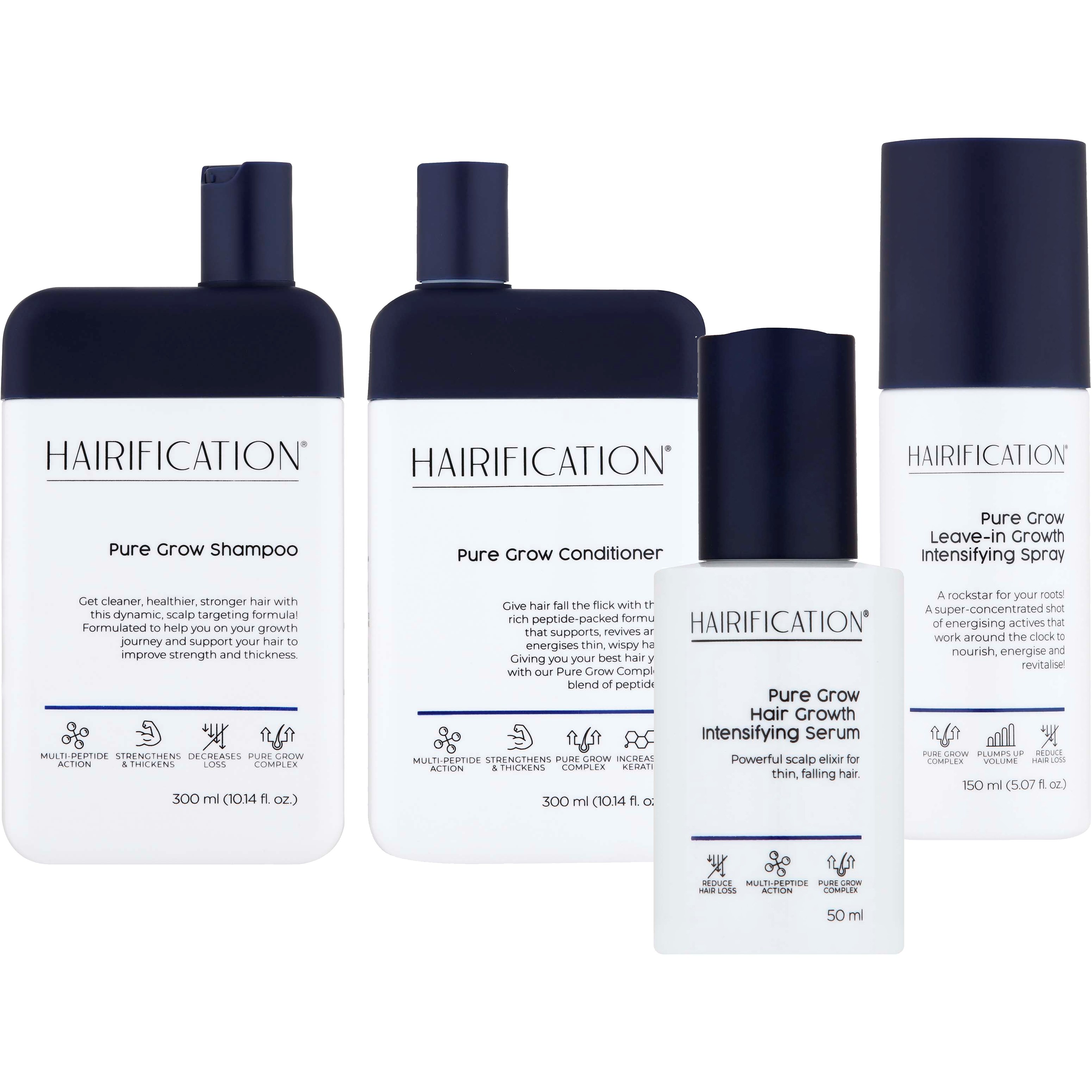 Hairification Pure Grow Bundle Shampoo 300 ml & Conditioner 300 m