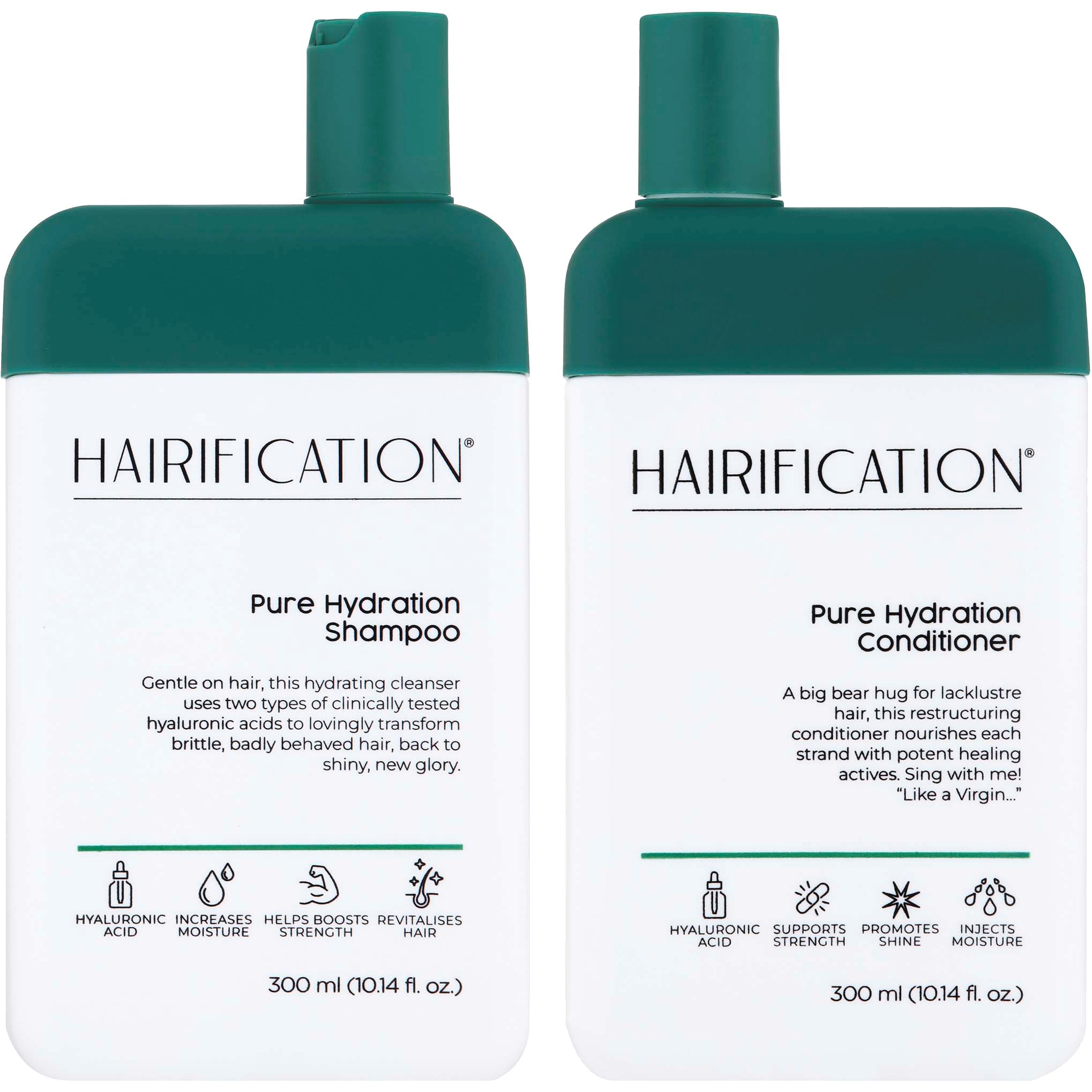 Hairification Pure Hydration Bundle Shampoo 300 ml & Conditioner