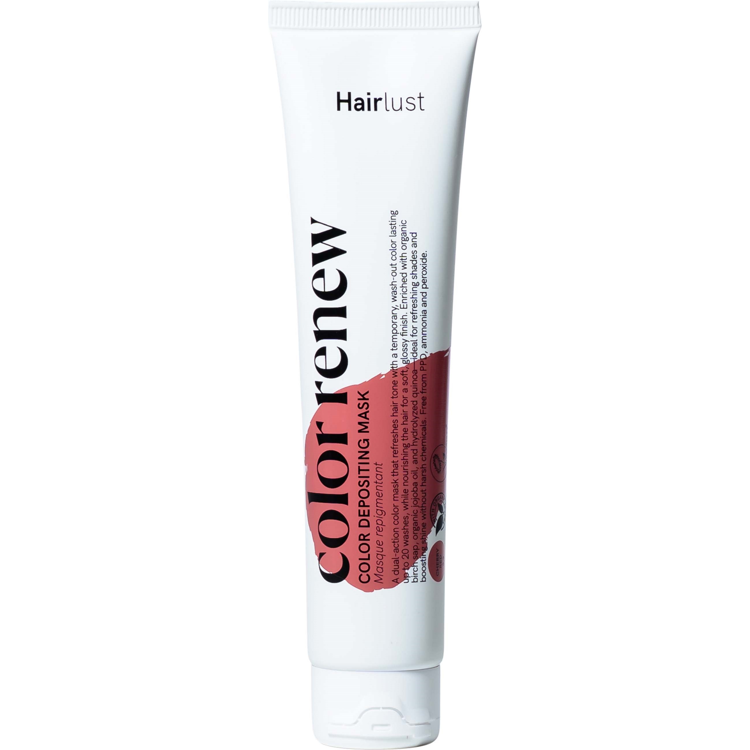 Hairlust Color Renew Color Depositing Mask Cherry Red