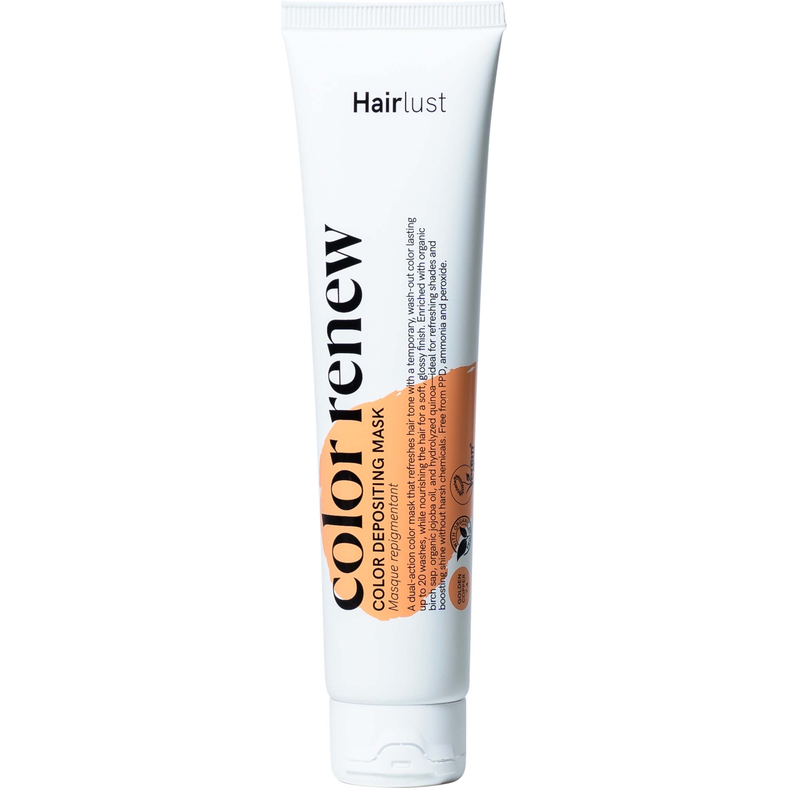 Hairlust Color Renew Color Depositing Mask Golden Copper