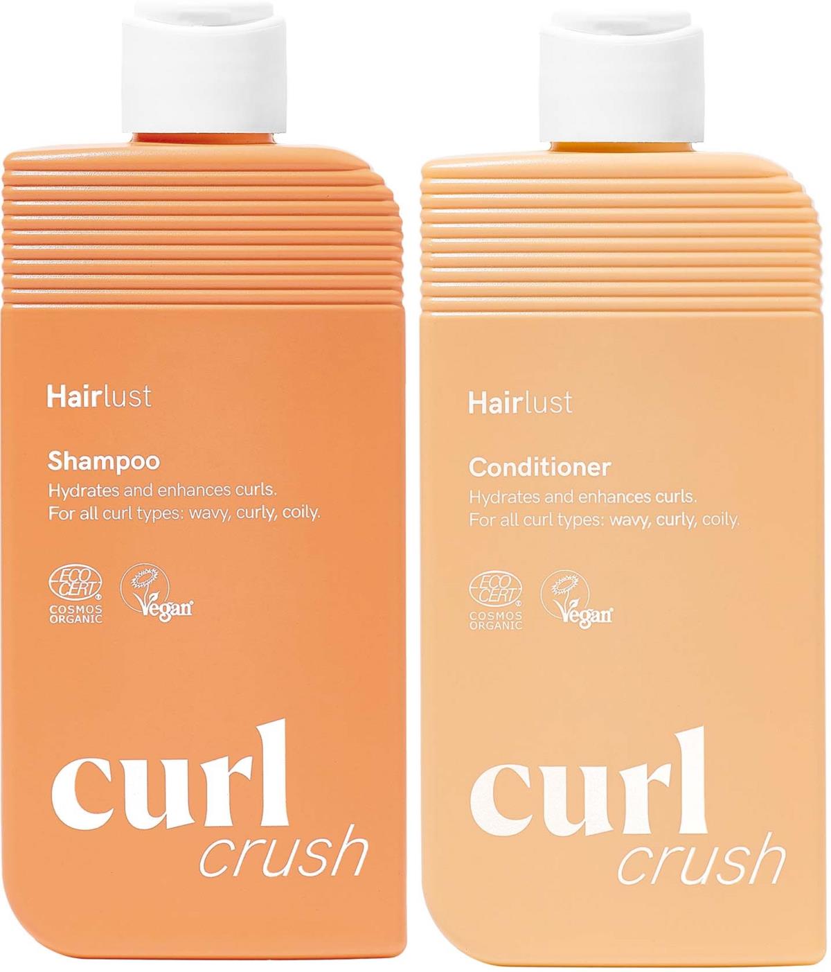 Hairlust Curl Crush Bundle Shampoo 250 ml & Conditioner 250 ml