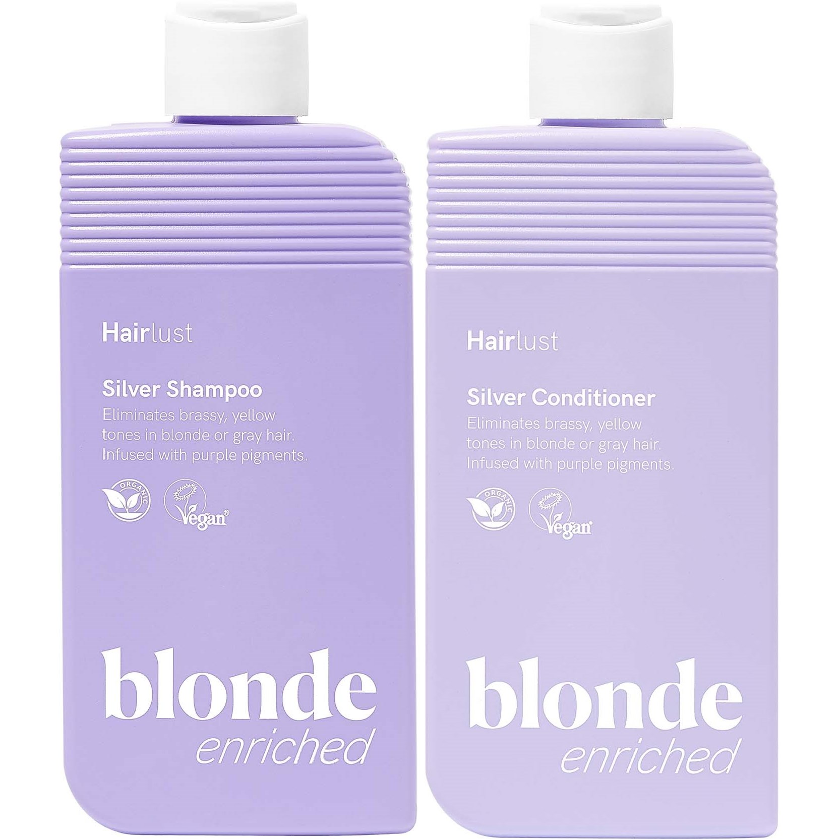 Hairlust Enriched Blonde Bundle Silver Shampoo 250 ml & Conditioner 250 ml