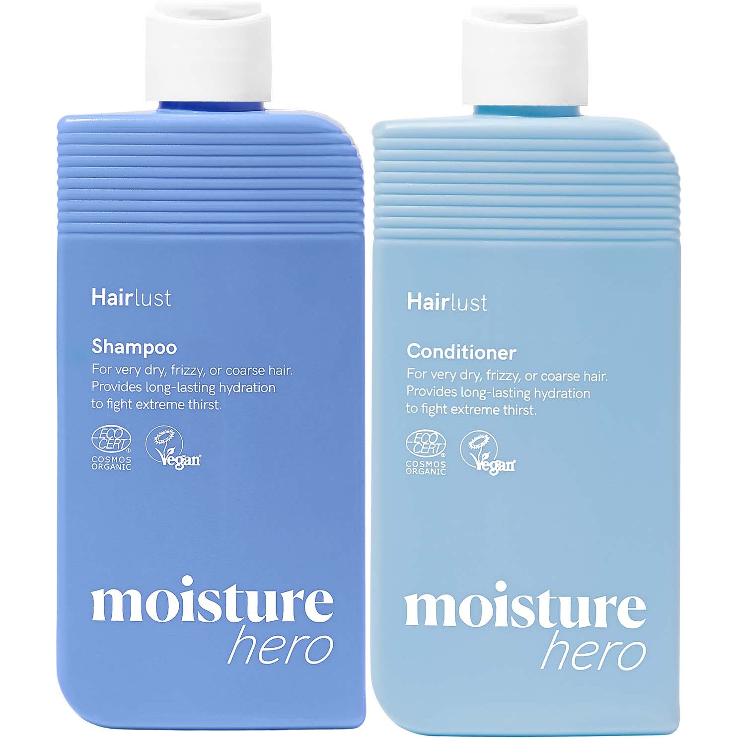 Hairlust Moisture Hero Bundle Shampoo 250 ml & Conditioner 250 ml
