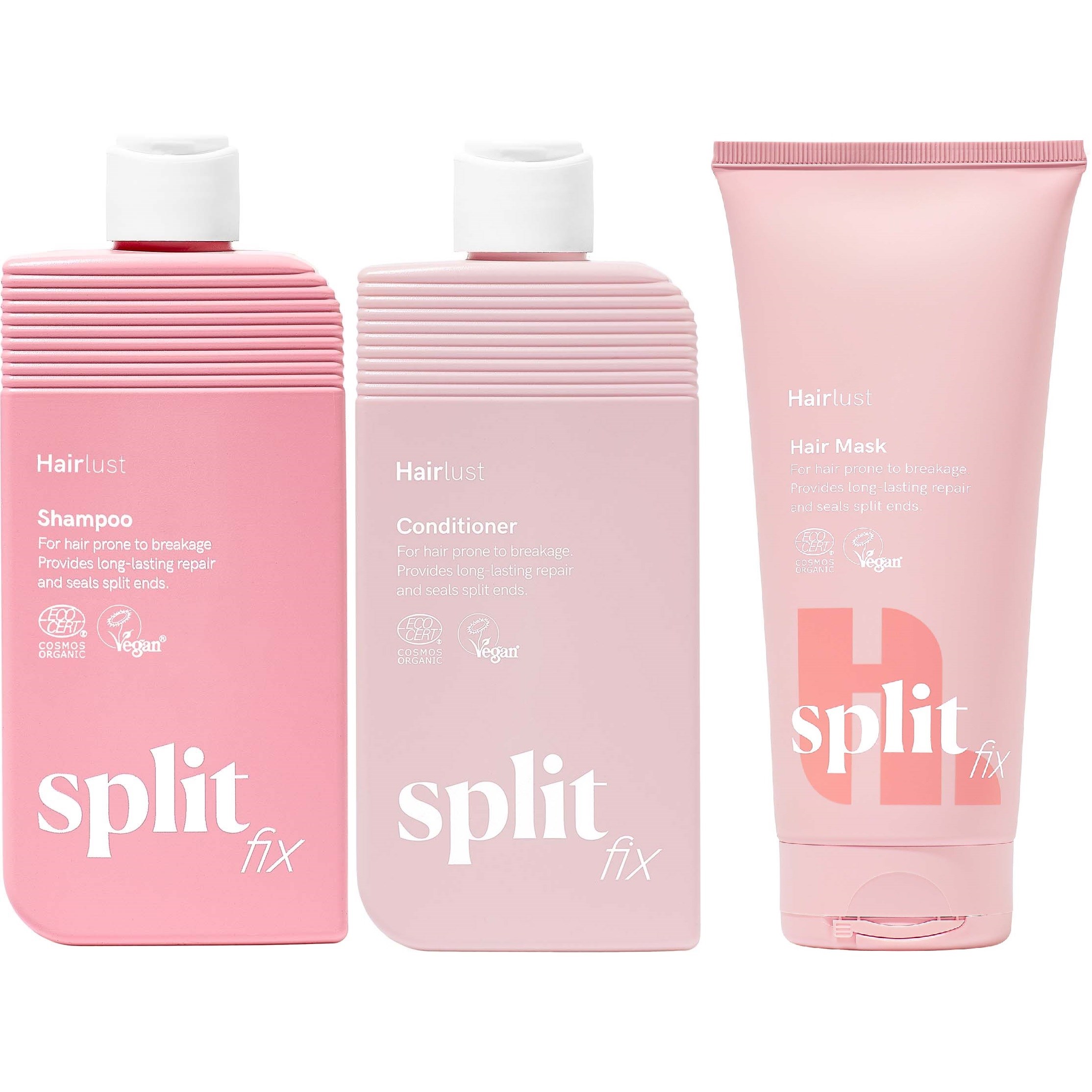 Hairlust Split Fix Bundle Shampoo 250 ml & Conditioner 250 ml & Hair Mask 200 ml