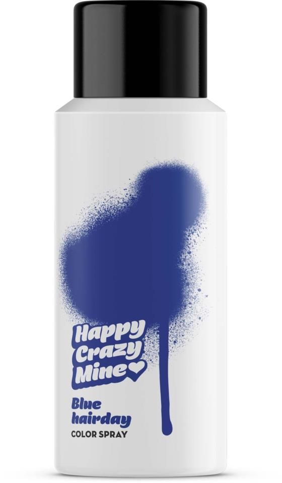 Happy Crazy Mine Blue Color Hairspray