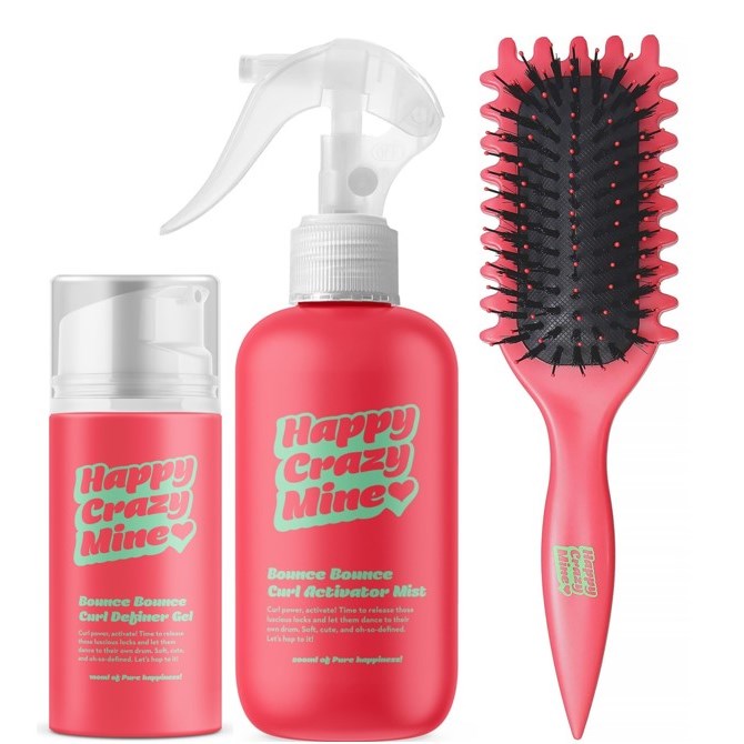 Happy Crazy Mine Bounce Bounce Curl Definer Gel 100 ml + Curl Activato