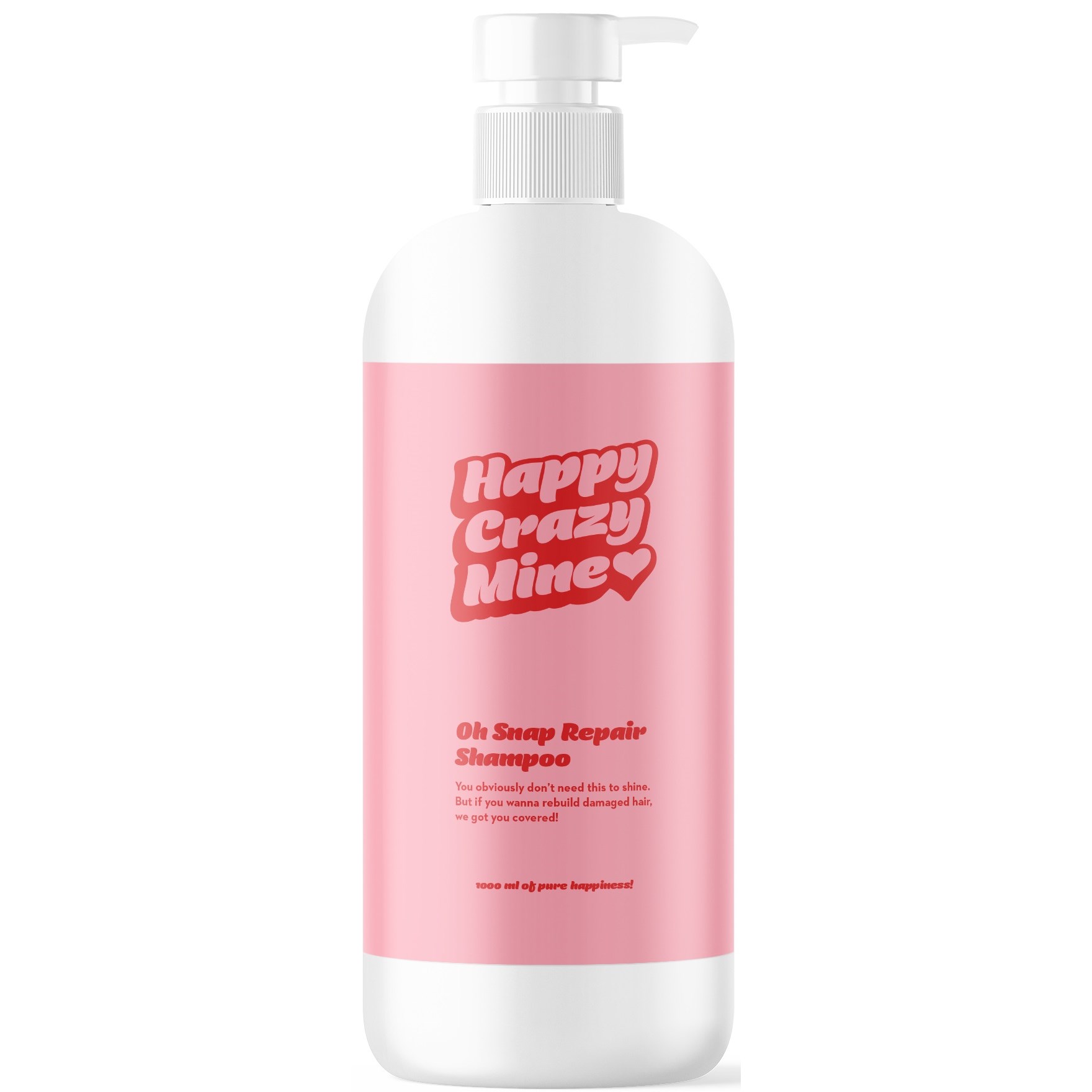 Happy Crazy Mine Oh Snap Repair Shampoo 1000 ml