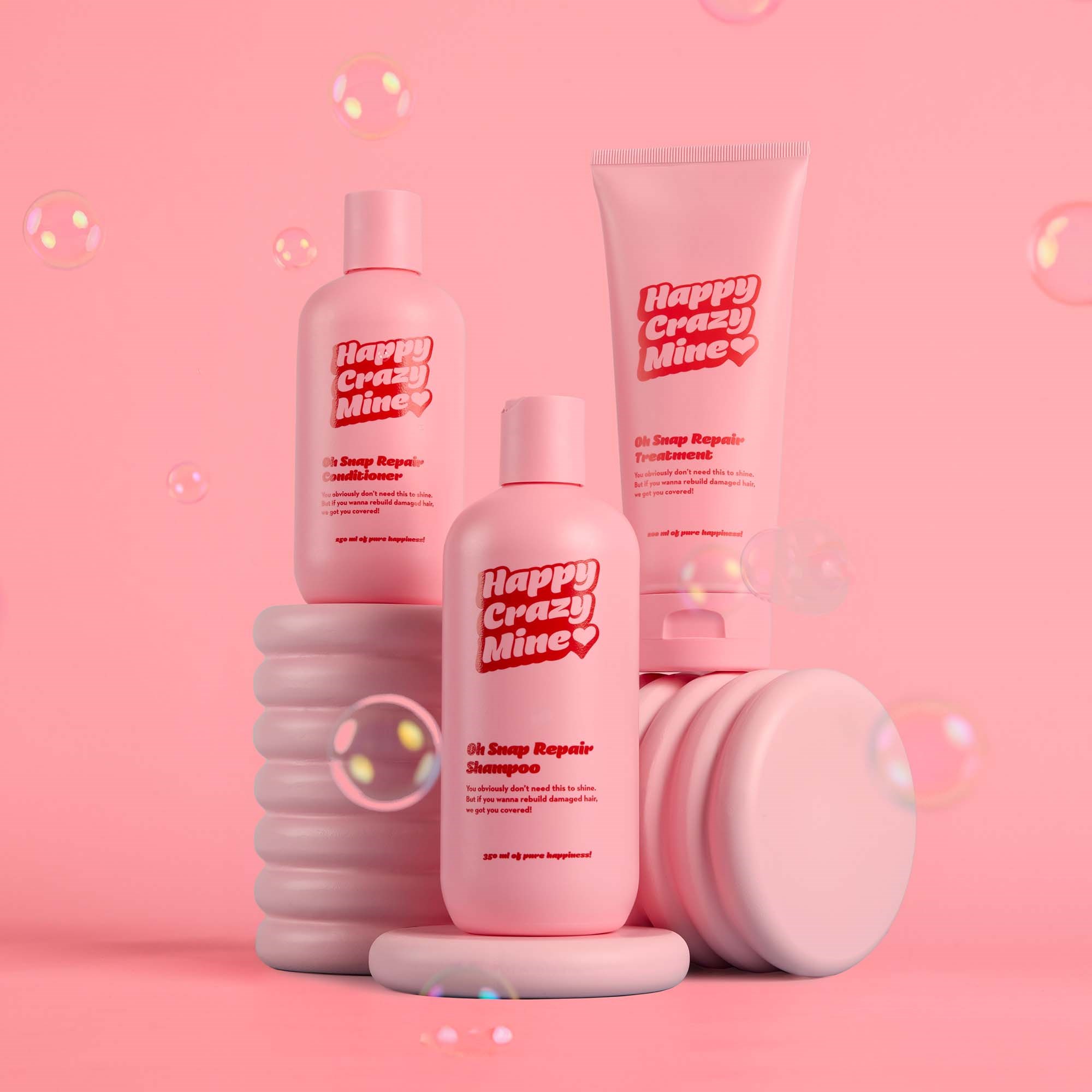Happy Crazy Mine Oh Snap Shampoo 350 ml (obrázok 5)