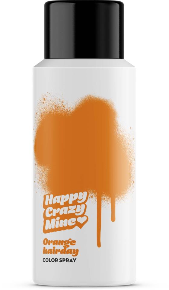 Happy Crazy Mine Orange Color Hairspray