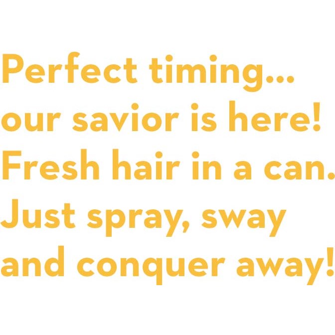 Happy Crazy Mine Pheew! Volume Dry Shampoo 300 ml (obrázok 3)