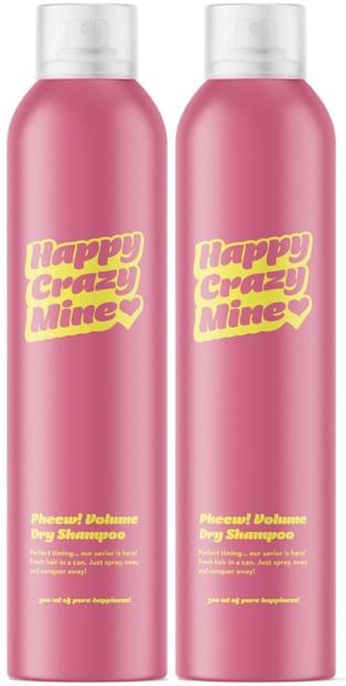 Happy Crazy Mine Pheew! Volume Dry Shampoo 2 x 300 ml