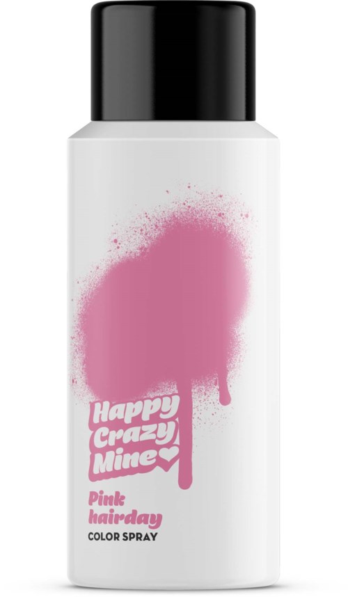 Happy Crazy Mine Color Spray Pink Hairday 100ml