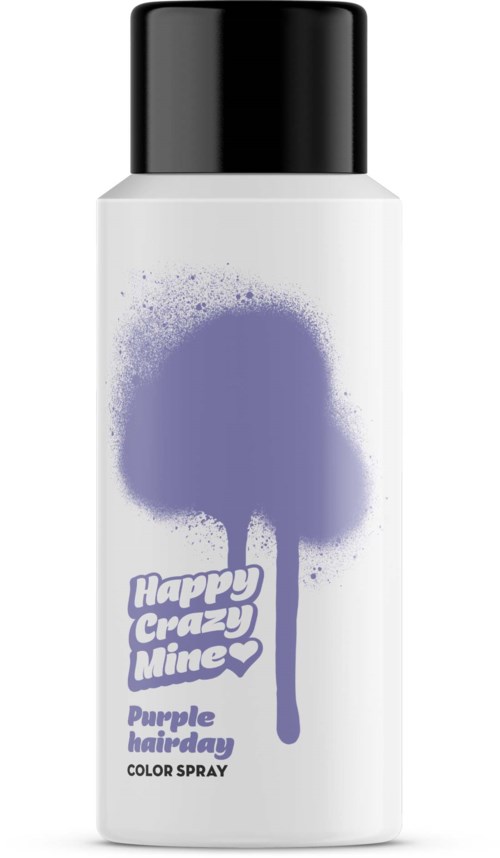 Happy Crazy Mine Color Spray Purple Hairday 100ml