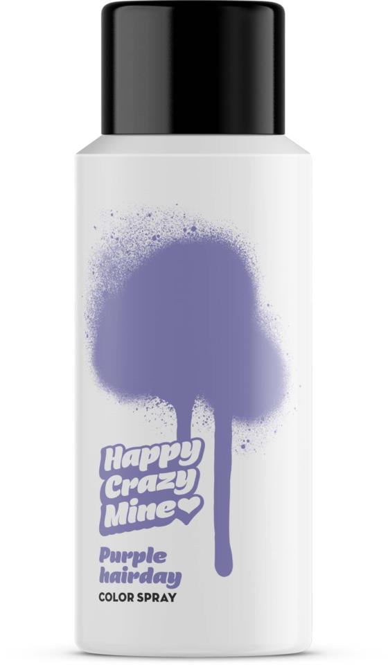 Happy Crazy Mine Purple Color Hairspray