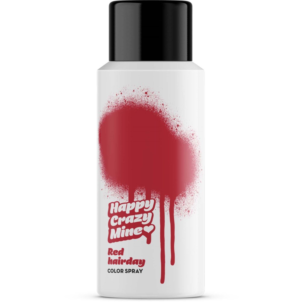 Happy Crazy Mine Happy Crazy Mine Color Spray Red Hairday 100ml