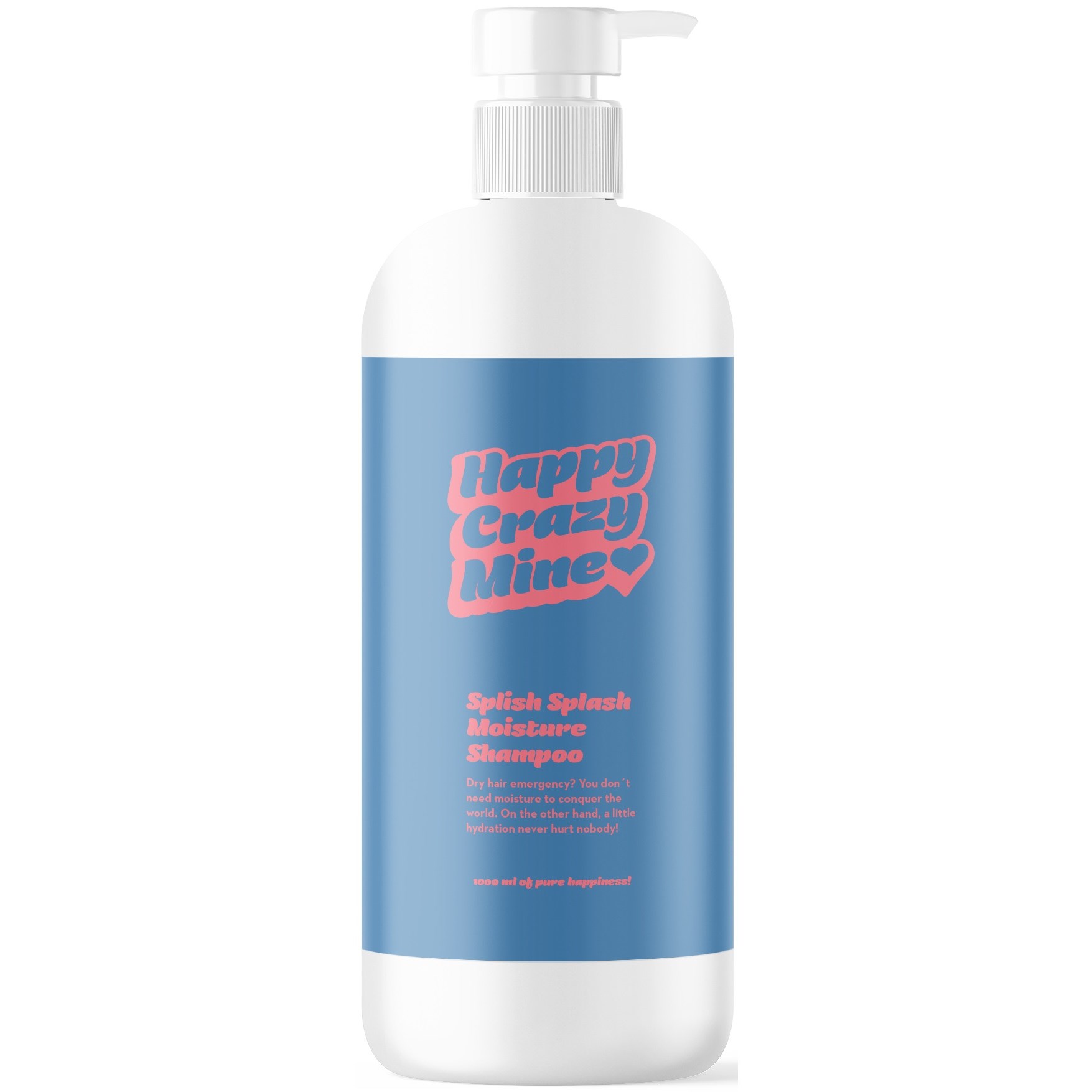 Happy Crazy Mine Splish Splash Moisture Shampoo 1000 ml