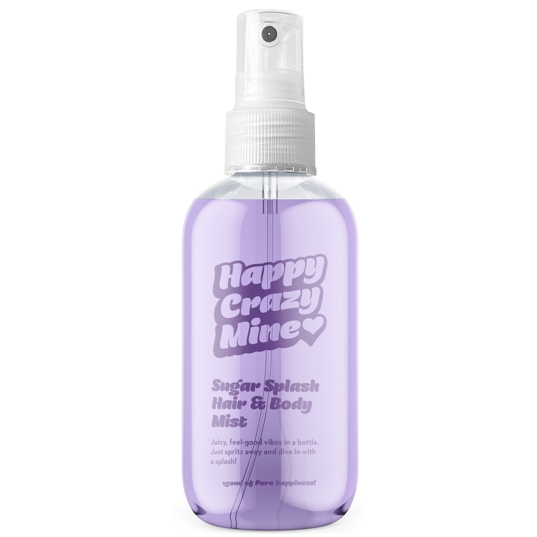 Happy Crazy Mine Sugar Splash Hair & Body Mist 150 ml